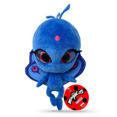 Miraculous Mon Ami Duusu the Peacock plush, 9-inch cuddle buddy.