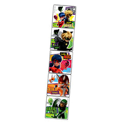Miraculous sticker artwork preview showing characters for parties and crafts