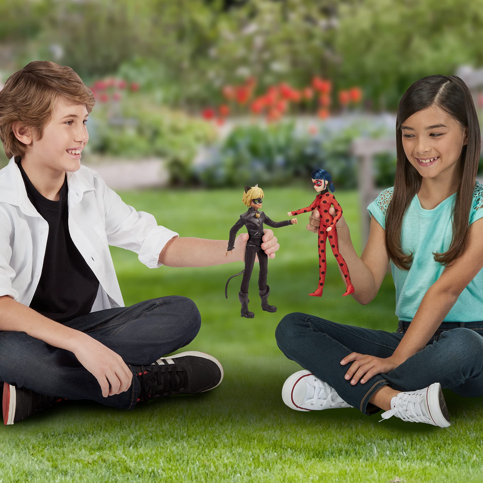 Miraculous story in the eyes design sparks curiosity and character guessing.