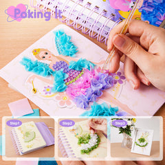MIROLA KIDS Princess Stickers and Diamond Art spark imaginative styling.