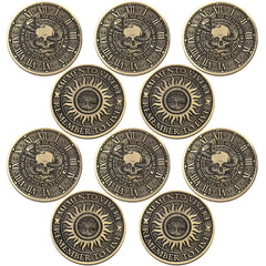 Misdary Memento Mori coin bulk pack for sharing and gifting