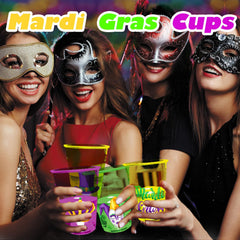 Vibrant Mishunyus glow cups brighten any festive toasts