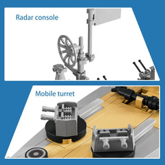 MISINI M6320 color instructions image showing clear, color-coded assembly guide
