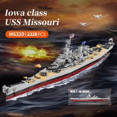 MISINI M6320 hull detail image showcasing smooth bricks and precise panel lines for realism