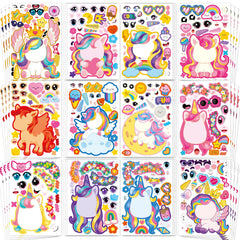 Miss Fantasy Unicorn Stickers 48 sheets packaging with vivid designs for party decor
