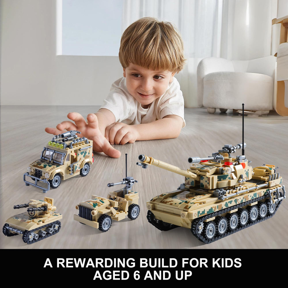 MISTBUY large brick kit designed for display-ready army setups.