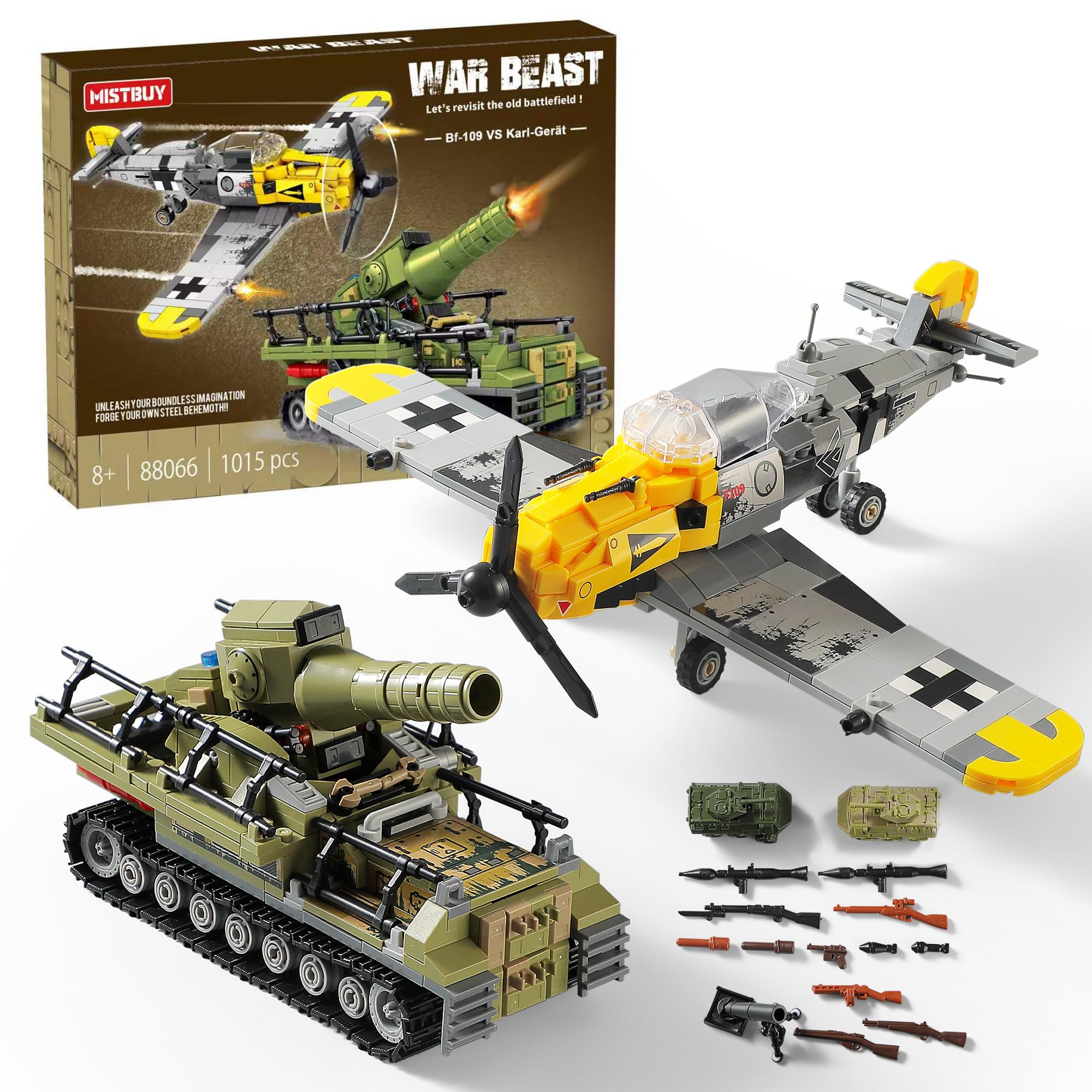 MISTBUY BF-109 fighter jet cockpit open for immersive play and display