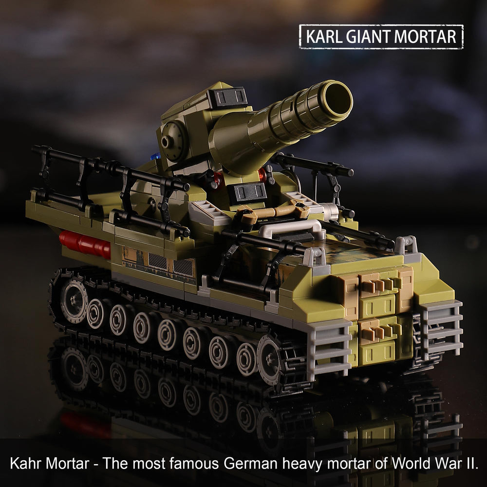 MISTBUY Karl mortar turret crank enables dynamic turret movement
