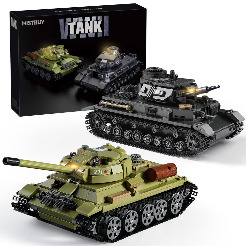 MISTBUY Panzer IV light-up tank for striking display