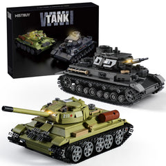 MISTBUY Panzer IV light-up tank for striking display