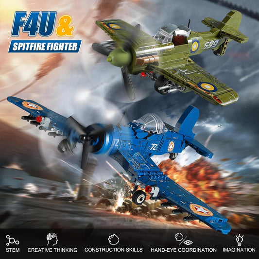 MISTBUY WW2 Spitfire model inviting kids to explore history through building