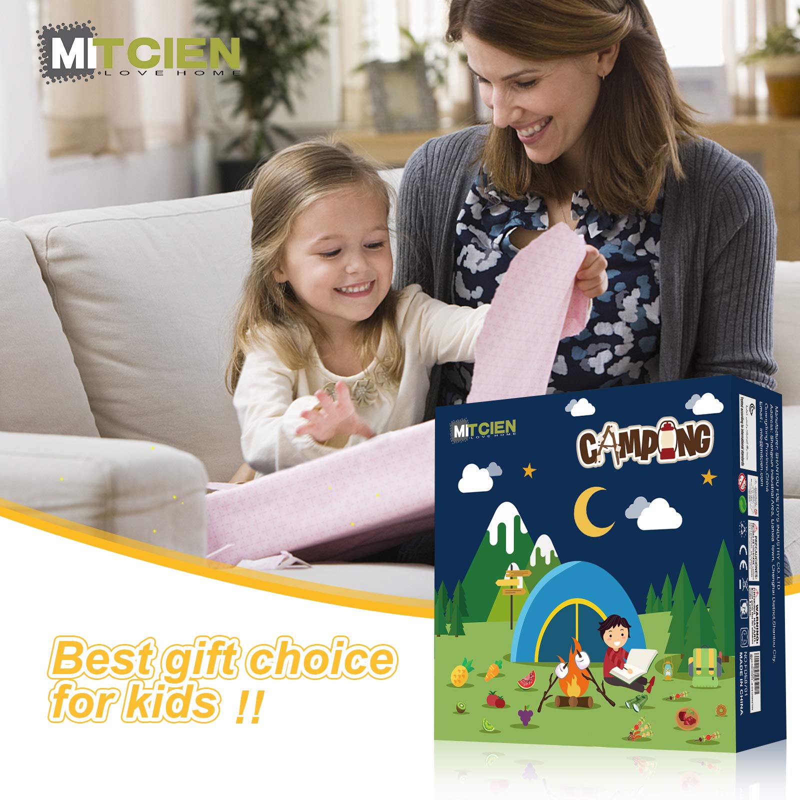 MITCIEN carry bag keeps play set organized after adventures.