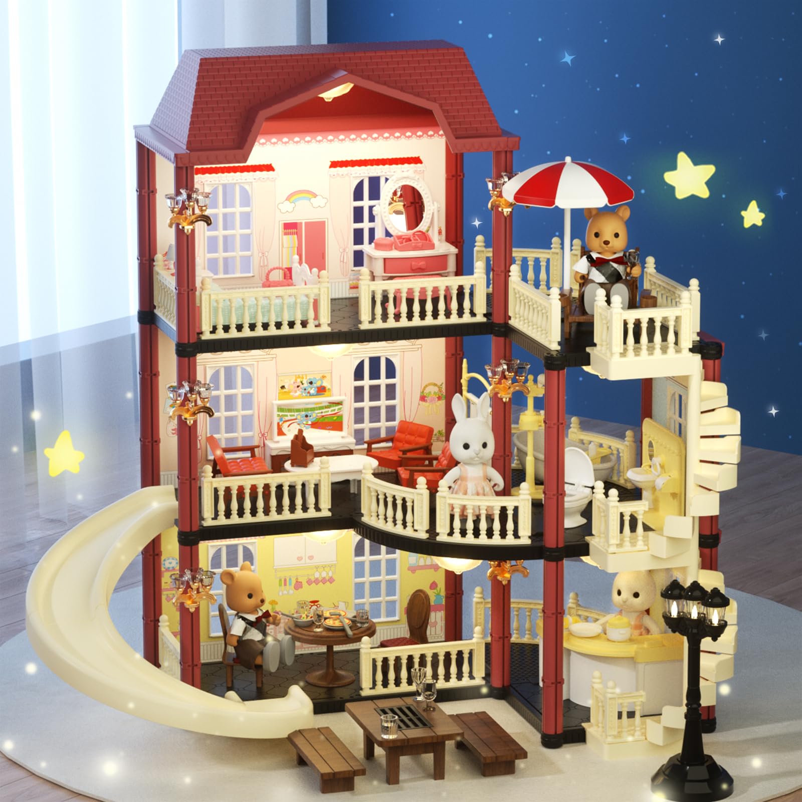 MITCIEN villa offers flexible three-story layout for creative storytelling.