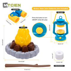 MITCIEN marshmallow toys invite kids to roast and imagine outdoor treats.