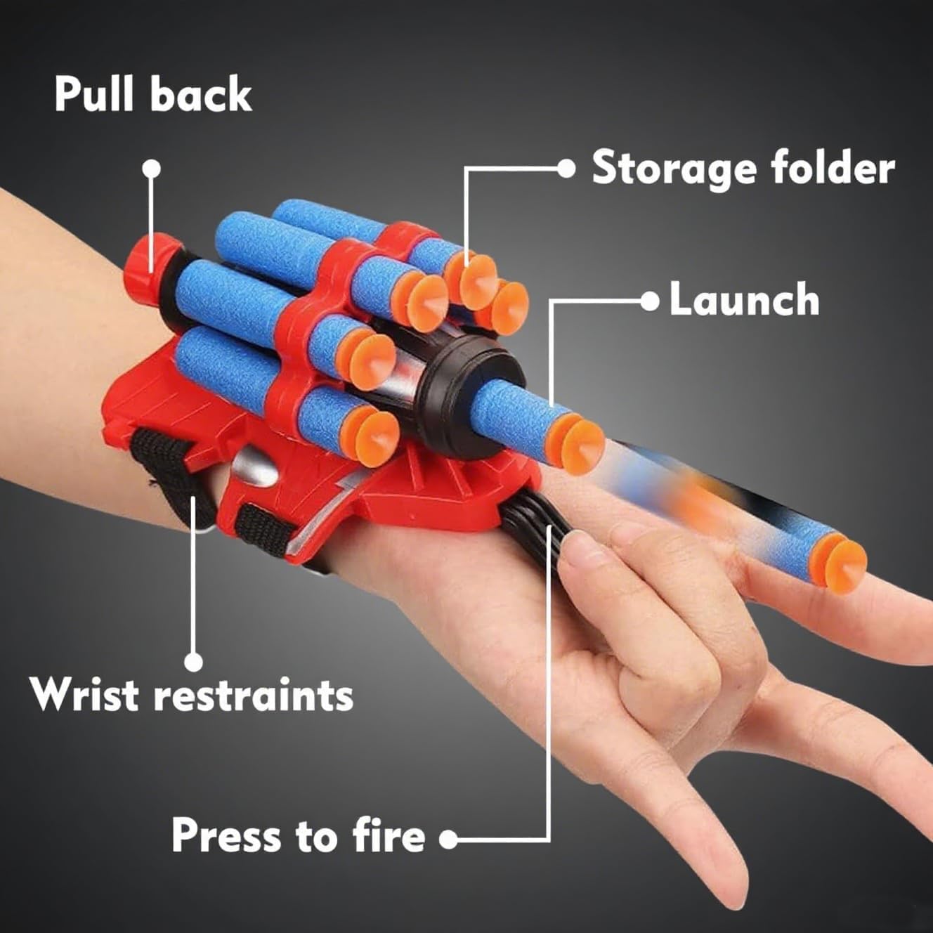 MITLINK close-up durable materials for lifelong superhero adventures.