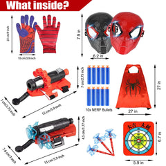 MITLINK spider web shooters in action provide authentic role-play experiences.