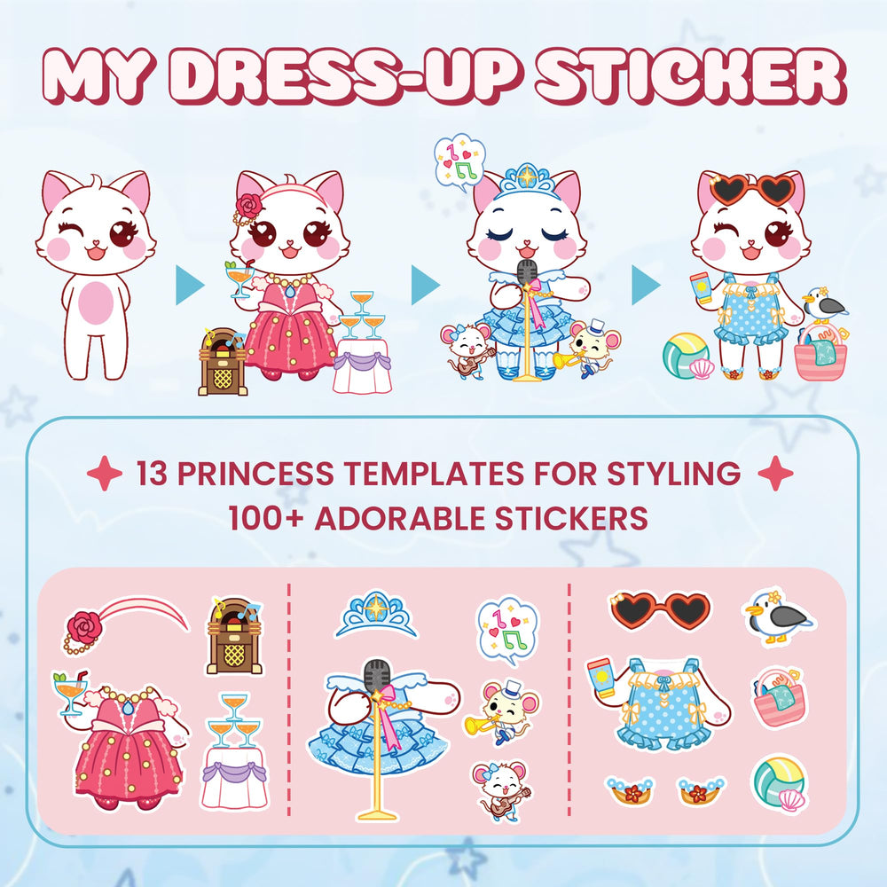 Mito Hapi Princess Catty background scenes spark storytelling and color exploration.