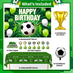 Miucat soccer balloons pack in bright, celebratory colors