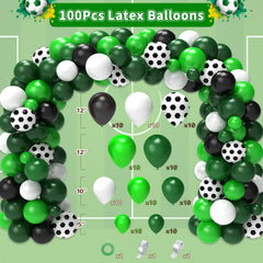 Miucat soccer party tablecloth creates cohesive table decor