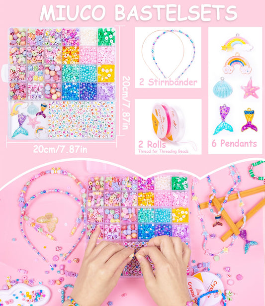 MiuCo beads and charms collection for easy DIY necklace making.