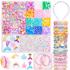 MiuCo bracelet kit with colorful beads for creative play and friendship jewelry.