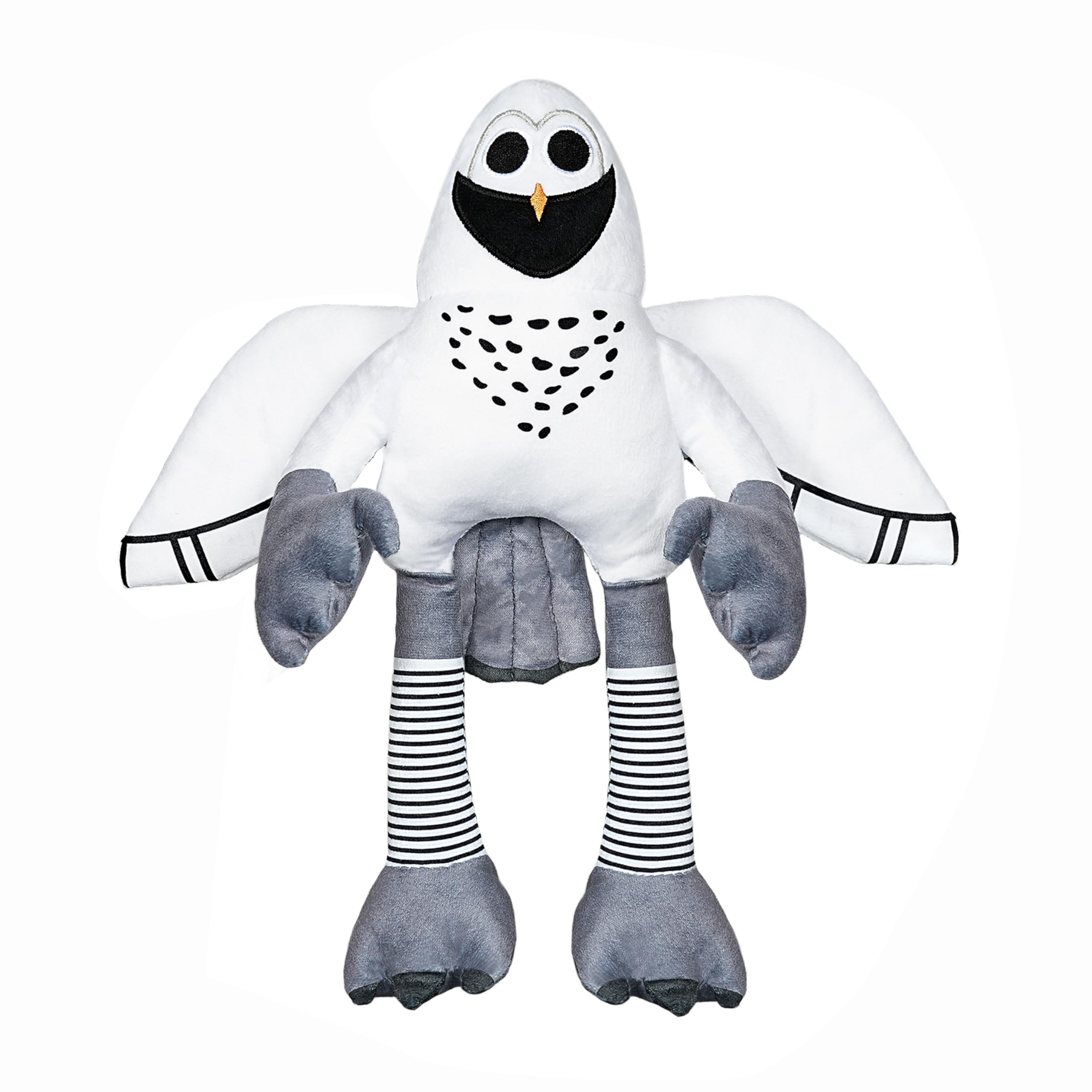 Miuitwu Owl Plush with a friendly smiling mouth for bedtime stories and cuddles