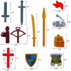 Miutrue Knight Weapons Pack – 30 different weapons for dynamic miniature battles.