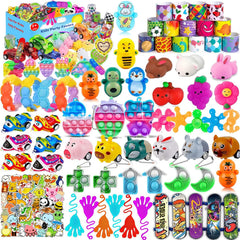 Mivanlin 117 pcs party favors box ready for classroom prizes and party fun