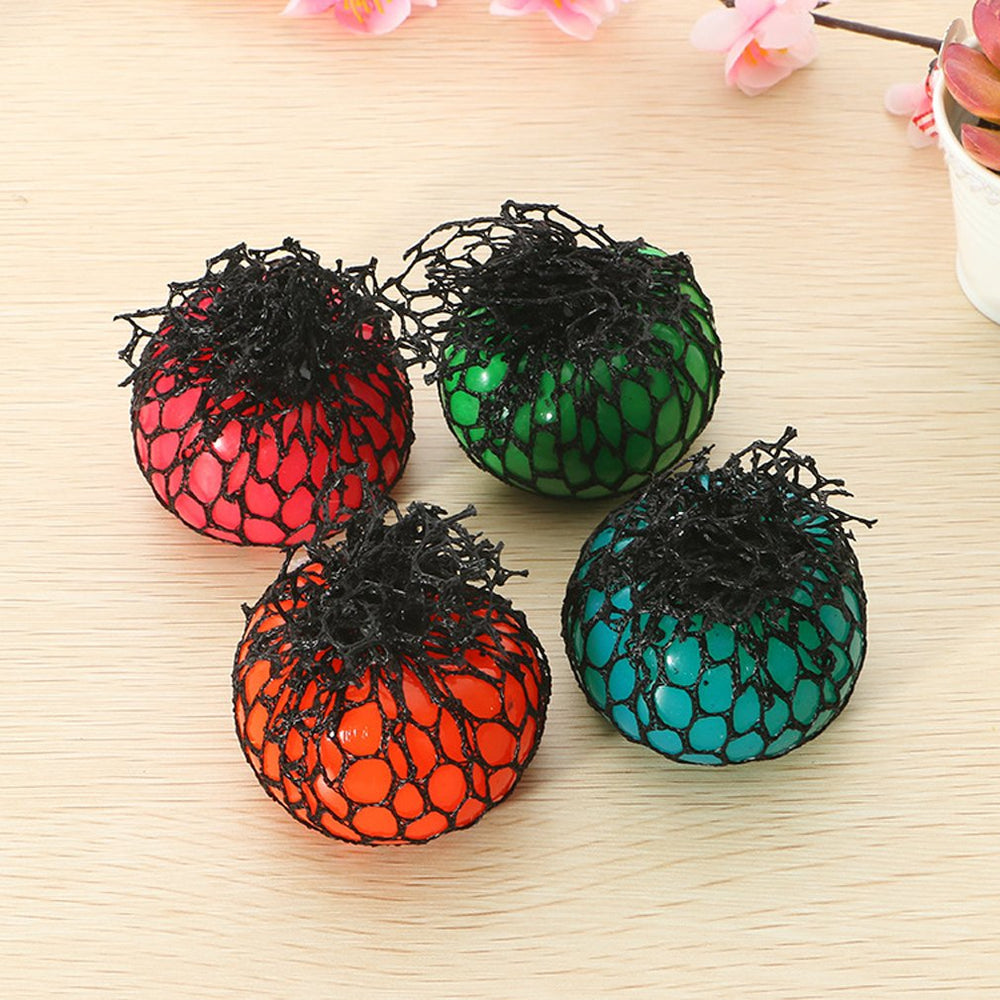 Vibrant colors vary but retain squishy, relaxing feel