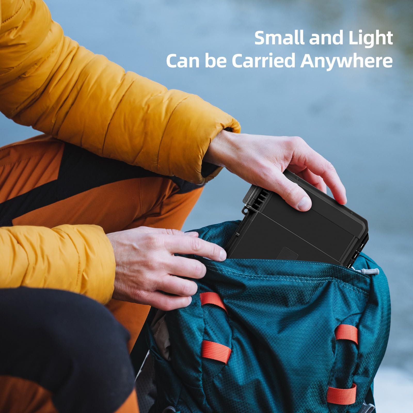 MIXPOET Mini features a lock and pressure release for safe transport.