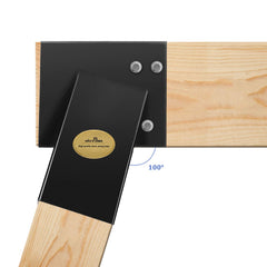 MIXXIDEA bracket with 12 pre-drilled holes for quick installation