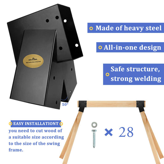 Close-up of MIXXIDEA bracket welds showing durable construction