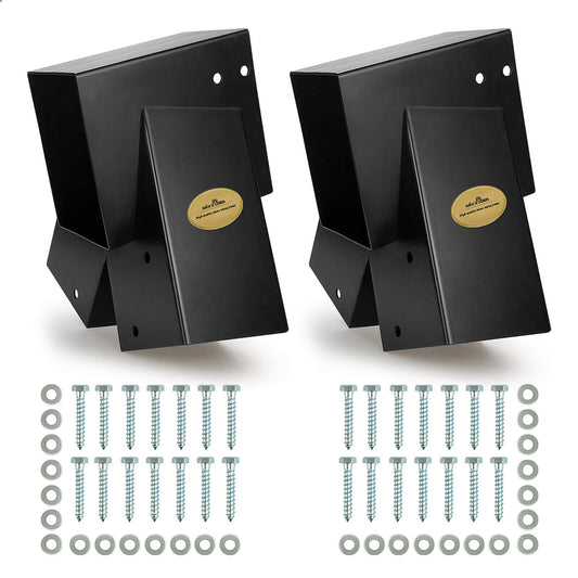 MIXXIDEA 2 swing set brackets provide sturdy outdoor support for A-frame playsets