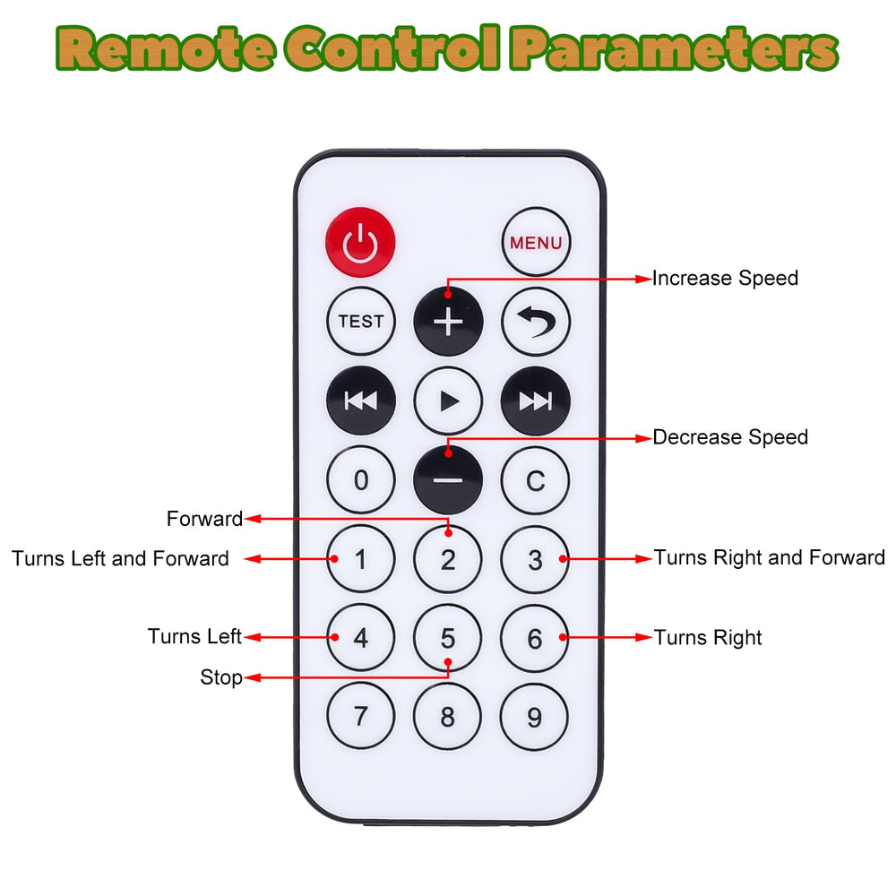 MiOYOOW DIY kit remote control transmitter in hand for learning