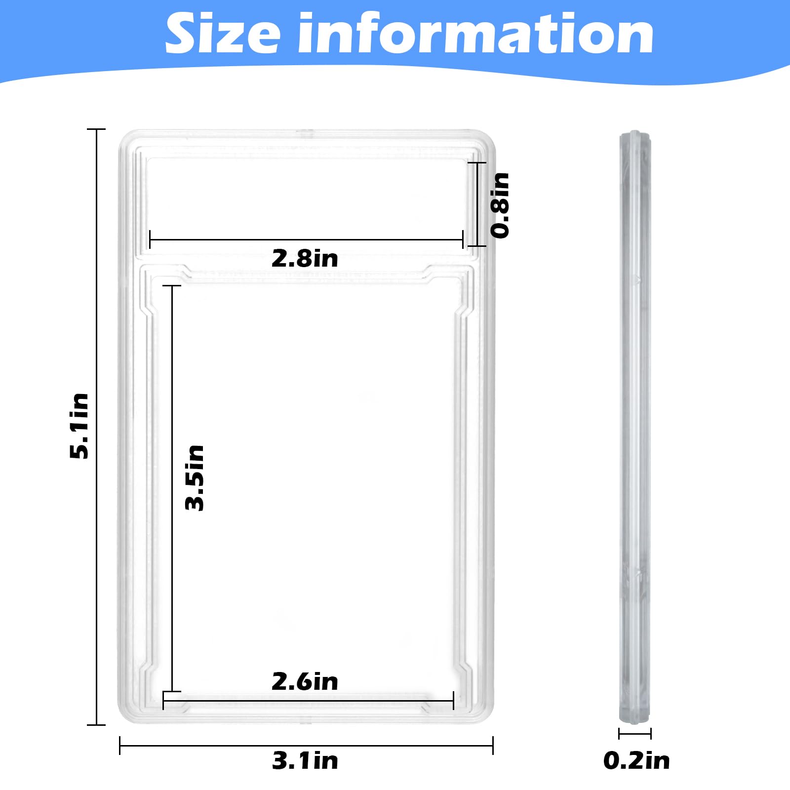 Miyukyee secure buckle closure keeps cases closed during transport.