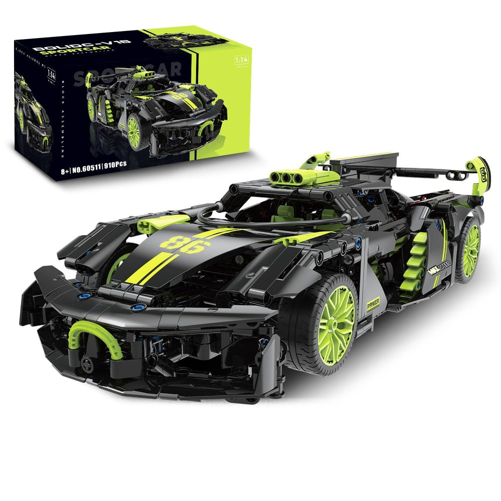 MJDDJA 1:14 Hypercar front view displayed on a desk for inspiration