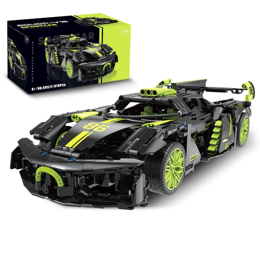 MJDDJA 1:14 Hypercar front view displayed on a desk for inspiration