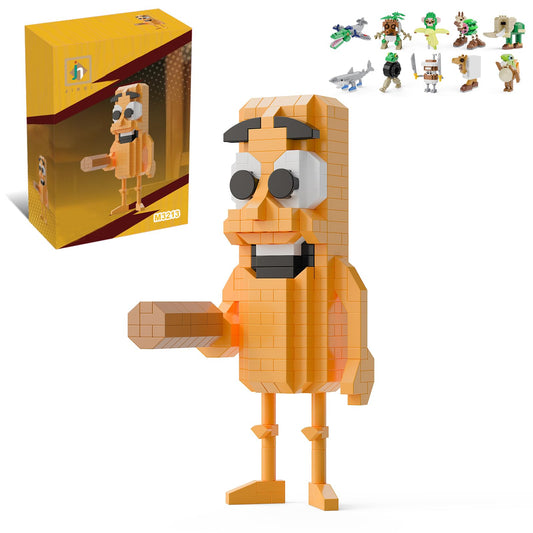 MJDDJA Italian Brainrot figure collection shown with diverse poses for display.