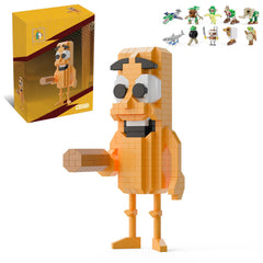 MJDDJA Italian Brainrot figure collection shown with diverse poses for display.