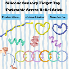 MJDYTYT classroom-friendly fidget sticks promote engagement and stress relief