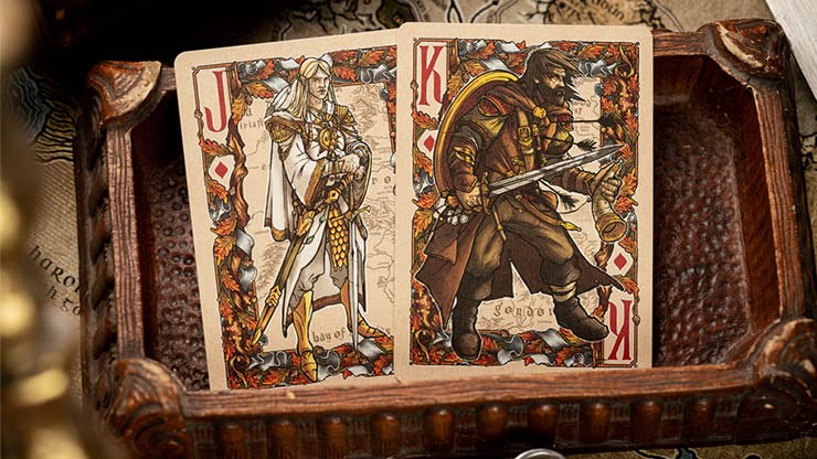 MJM The Fellowship of the Ring clubs face-art featuring Legolas and Goldberry