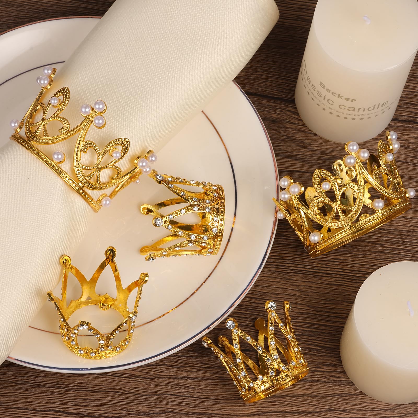MJOGGOTT baby shower princess crown topper fits gender-neutral celebrations.