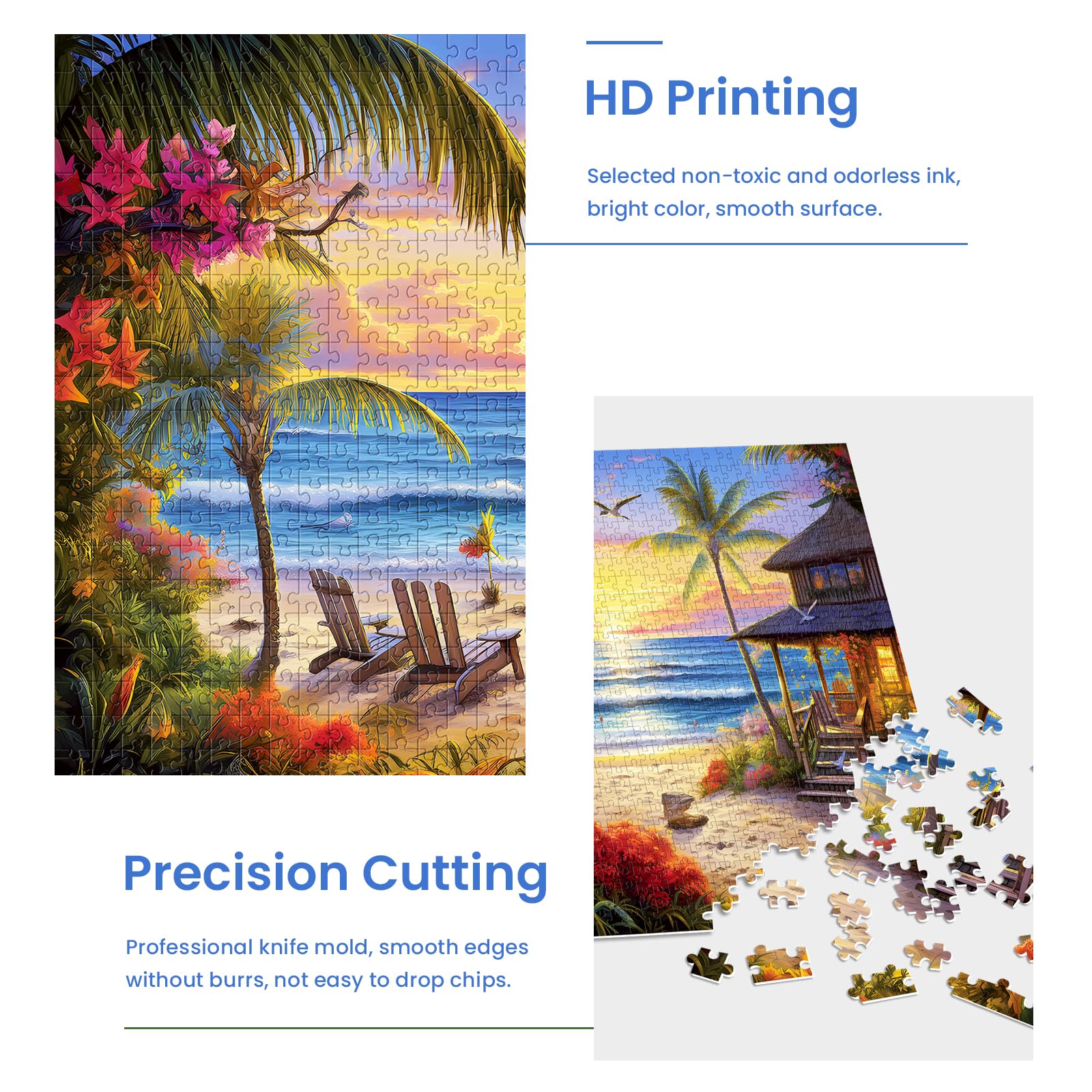 Mjyphdm finished 27.5x20 inch puzzle image—display-worthy after completion.