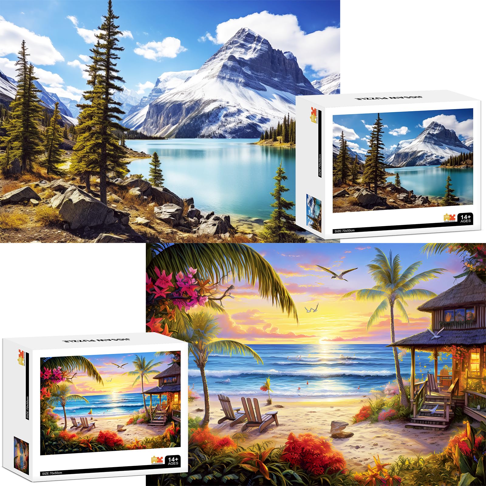 Mjyphdm Hawaii Beach puzzle image—relaxing focus with vivid tropical scenery.