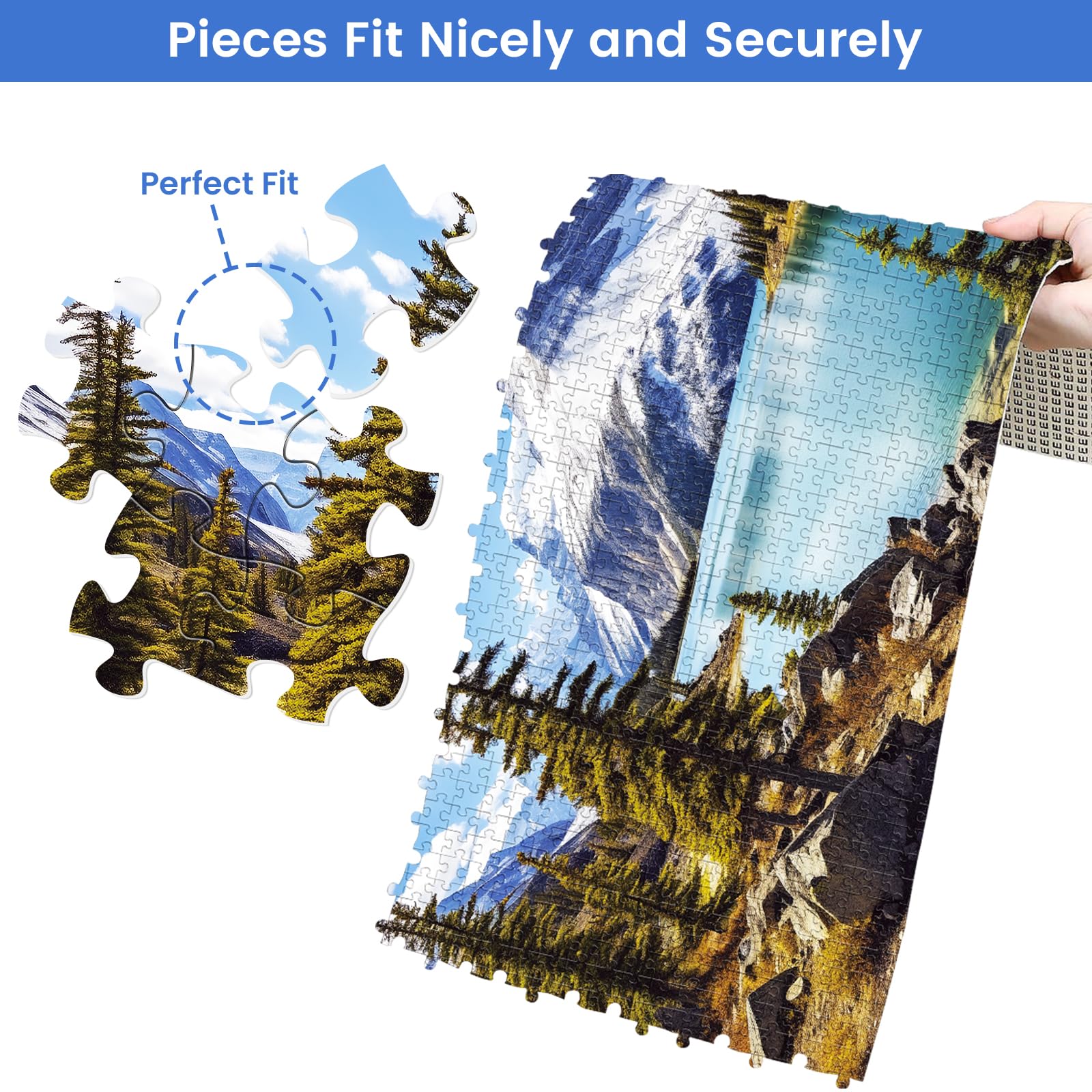 Mjyphdm puzzle pieces close-up—smooth edges for safe handling.