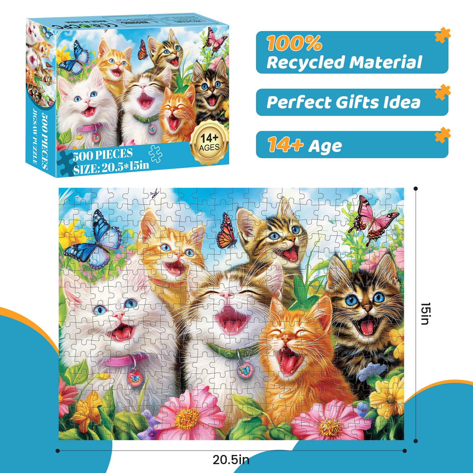 Mjyphdm Eco-friendly cardboard puzzle material supports sustainable, quality puzzling sessions.