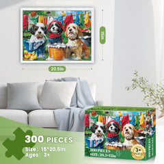 mjyphdm Recycled cardboard puzzle material, durable and eco-friendly