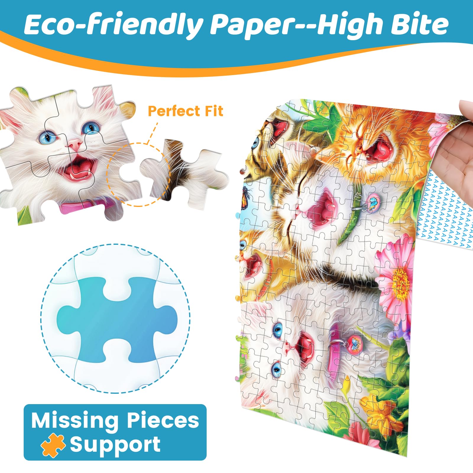 Mjyphdm High-definition printing delivers vibrant colors and sharp cat details.