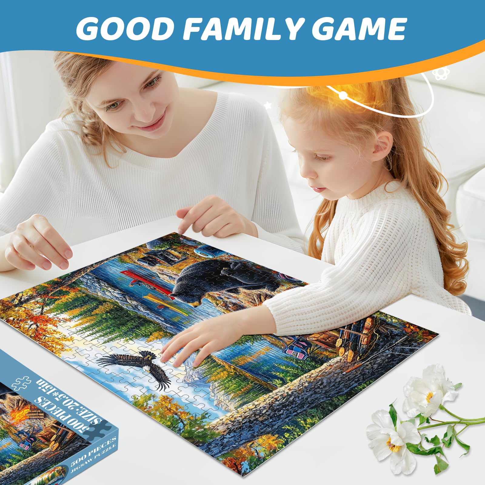 Mjyphdm gift-ready puzzle suitable for birthdays or holidays and shared moments.