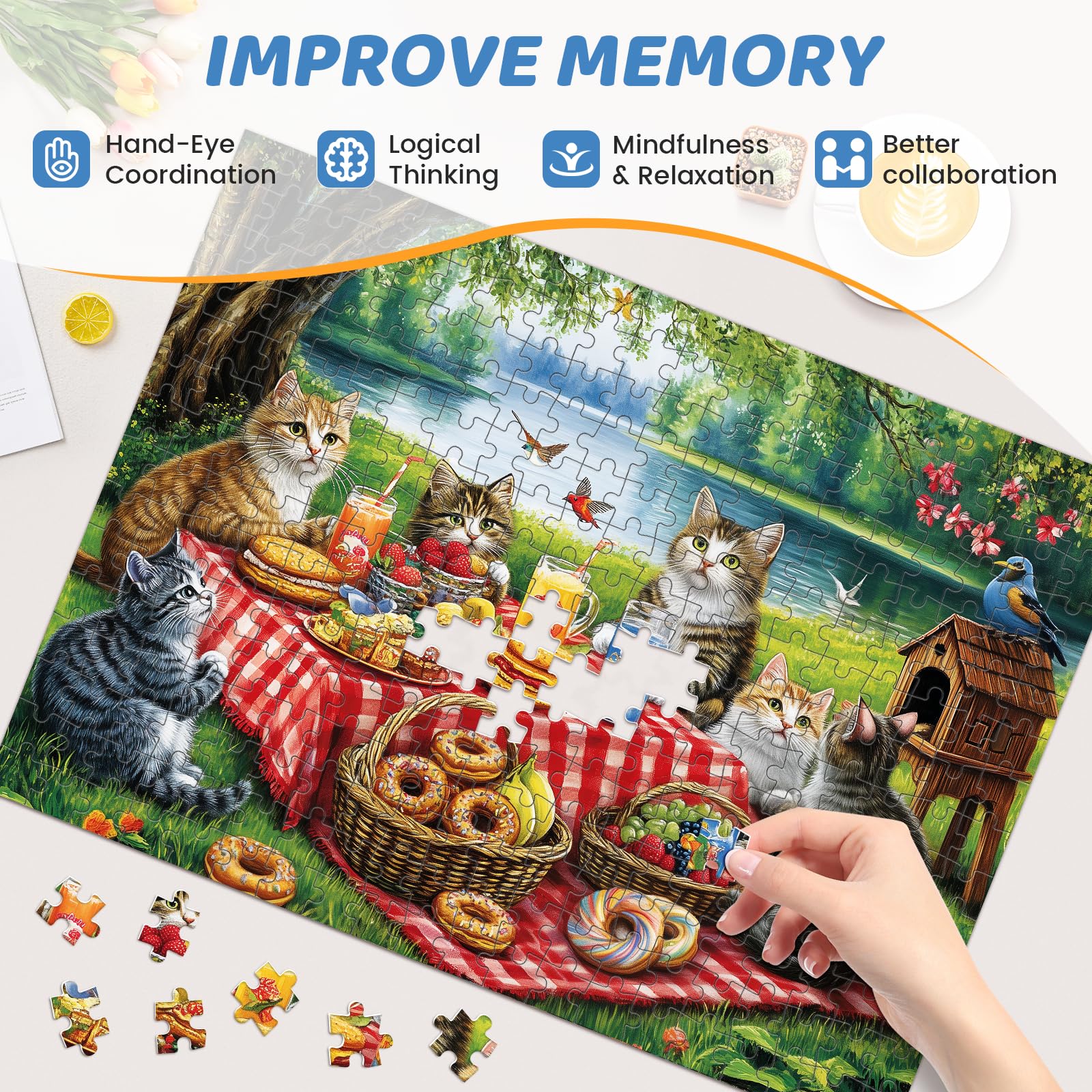 Mjyphdm gift-worthy puzzle for family and friends.